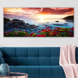 Wallity Lienzo Decorativo Multicolor 50 x 120 cm